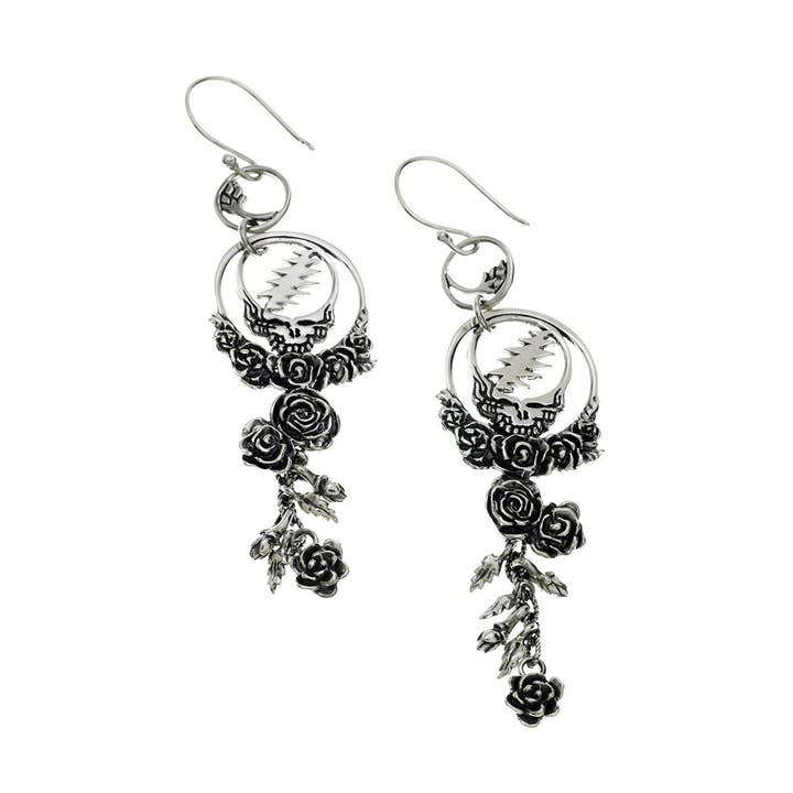 Ohrring Steal Your Face aus Sterlingsilber in Tropfenform für den Großhandel von Cynthia Gale New York