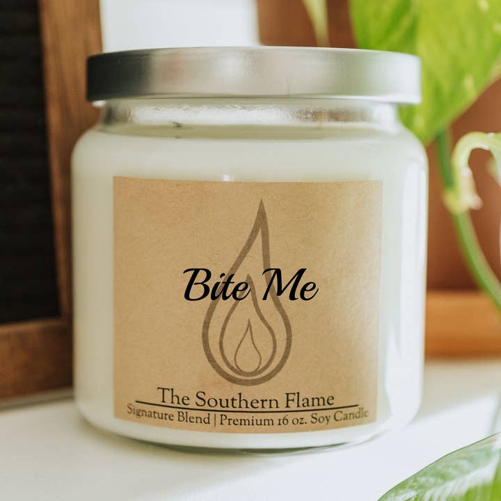 Bite Me for wholesale by The Southern Flame