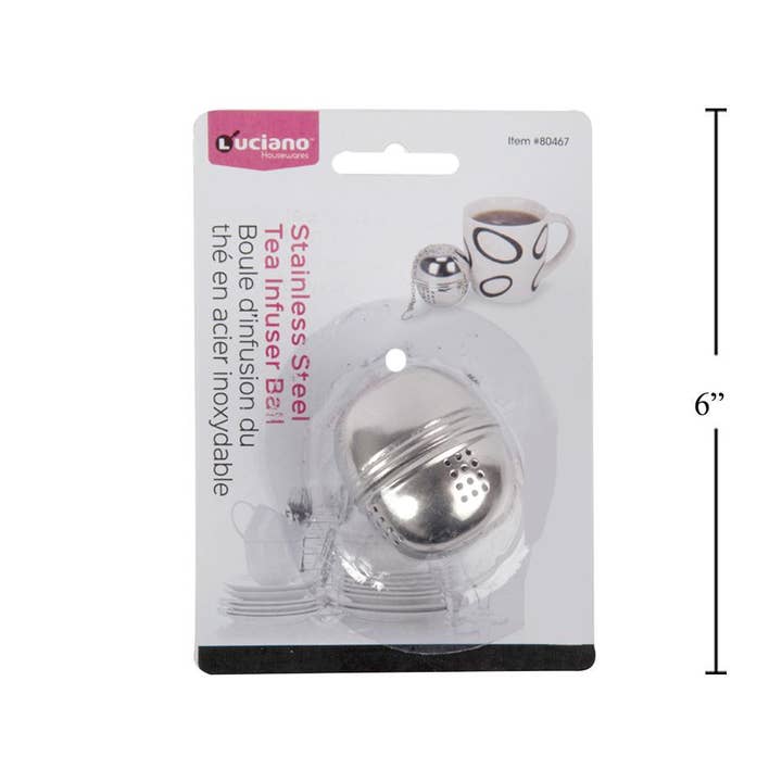 Luciano Stainless Steel Tea Ball for wholesale by Luciano Gourmet