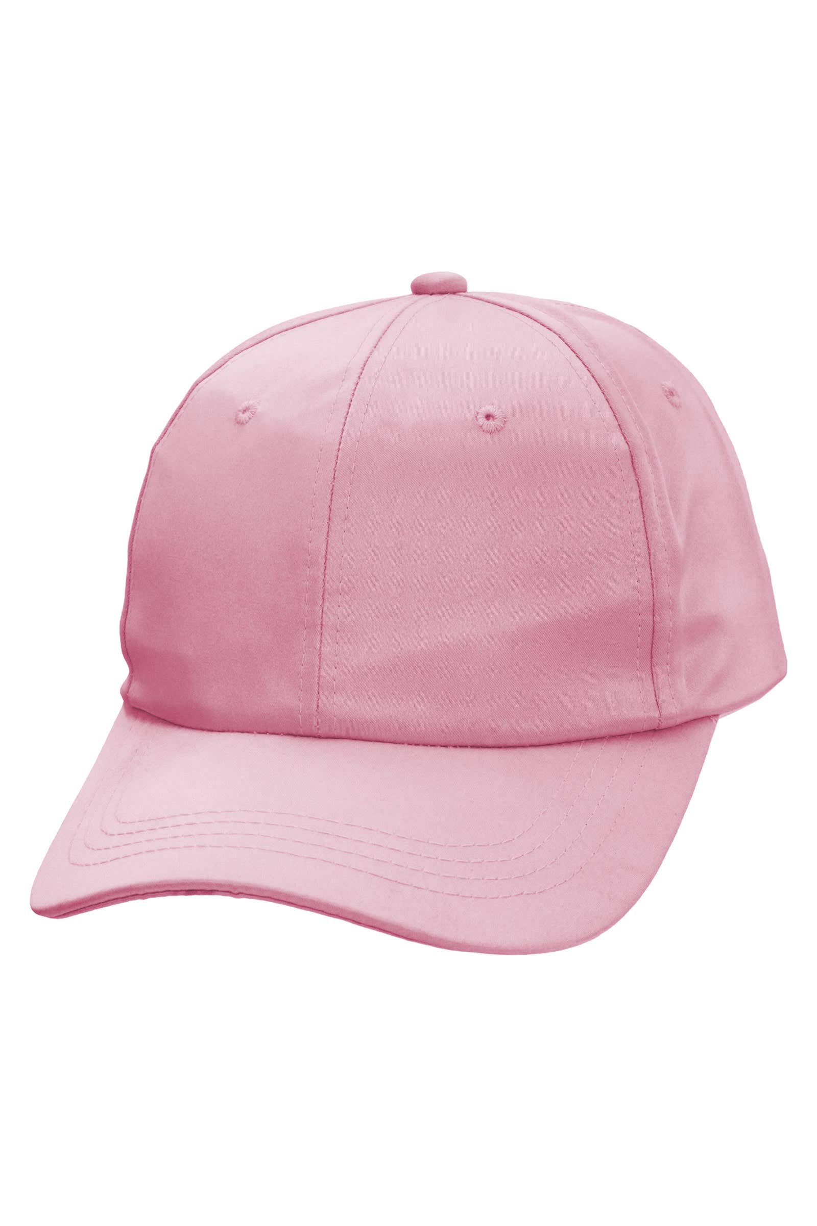 Cap Zone - Wholesale Baseball Cap - Unisex - Faux Silk Satin Strap Back Baseball Cap20