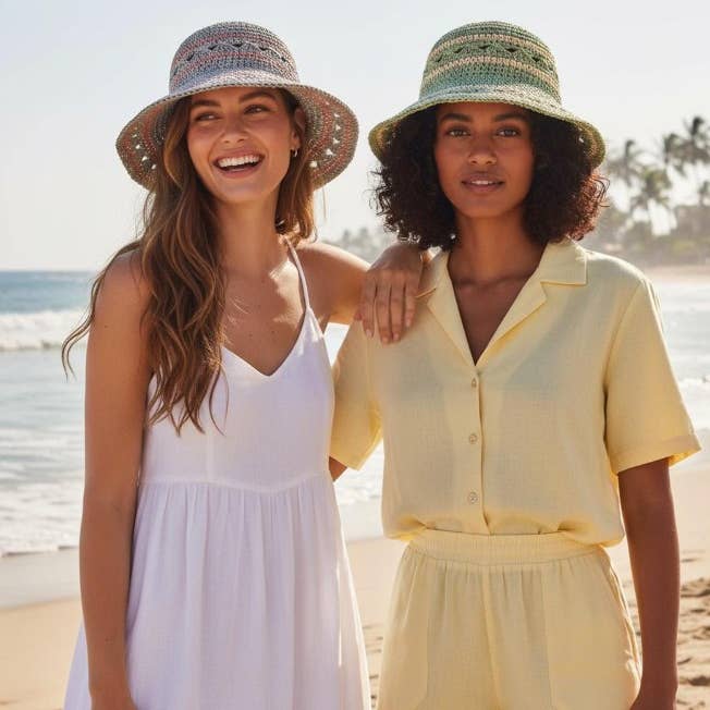 Zomerse Strohoed voor Dames voor wholesale door Hatzzi