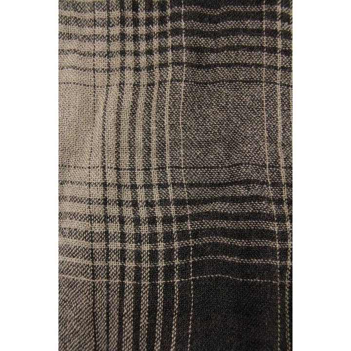 Veroma Gifts - Wholesale Scarf - Women's - Two Toned Faded Plaid Scarf6