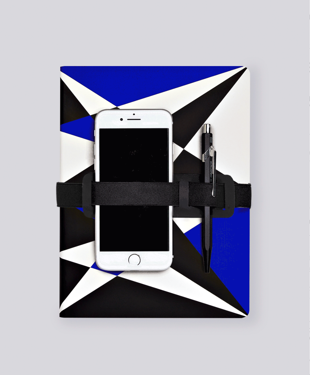 nuuna - Wholesale Notebook - Anti Handbag Textile Strap L - Recycled Leather Black5