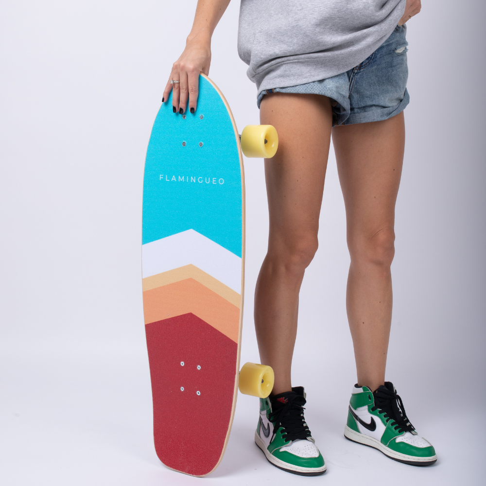 Flamingueo - Wholesale Skateboard - Multicolor Easter Surf Skate8