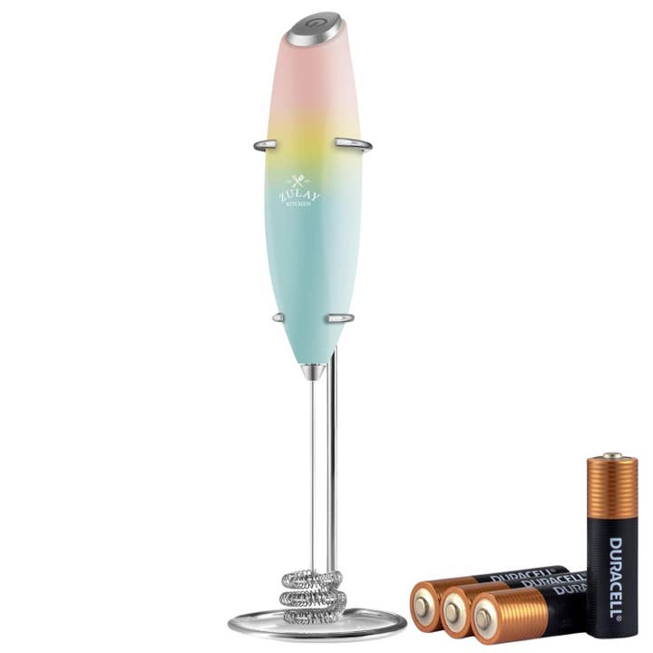 Zulay Kitchen - Vendita all'ingrosso Utensile/attrezzo da cucina - Frullino Montalatte Tornado – Include 4 batterie AA24