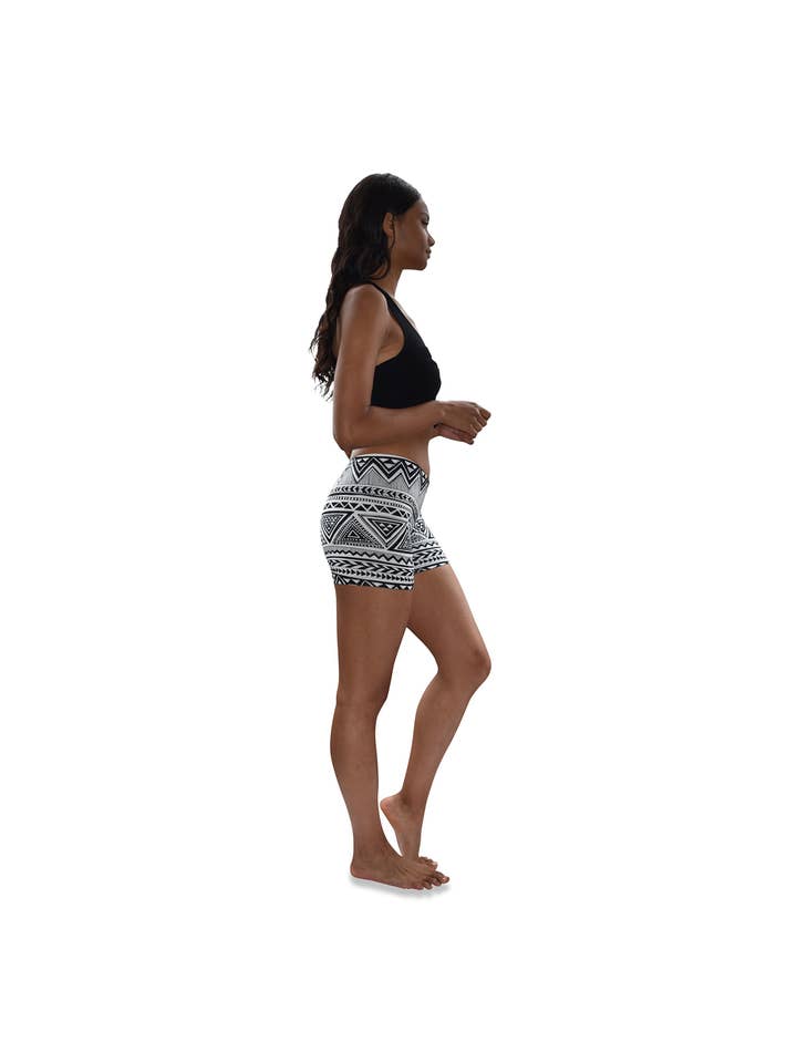 I-Wear Brands - Wholesale Underwear - Women's - 12 Pack Women's Poly-Spandex Mini Bike Short Boxer Breifs