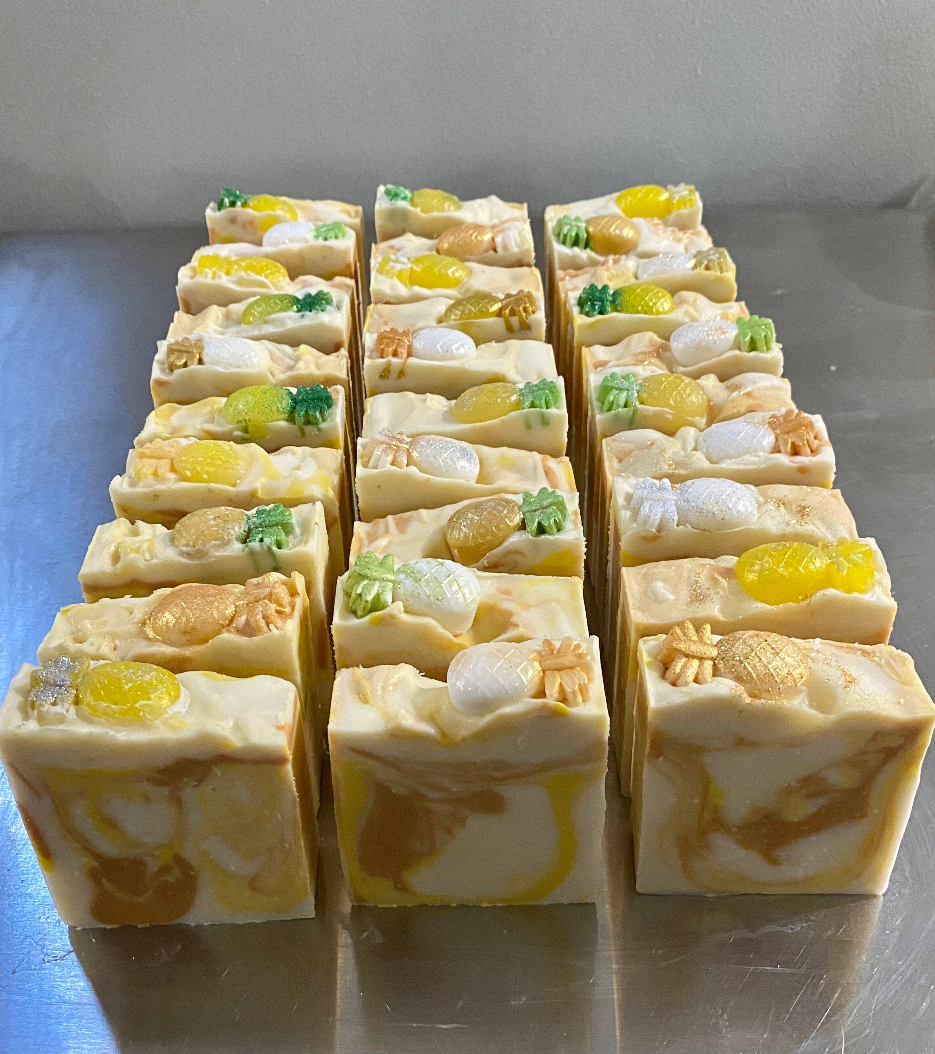 Saltwater Artisan Soaps - Wholesale Bar Soap - Pineapple & Coconut Milk1