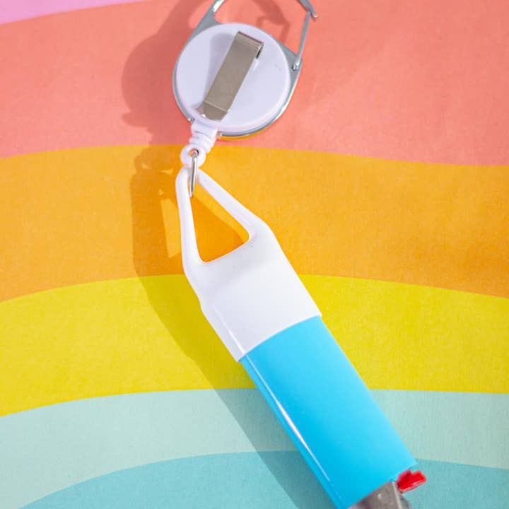 Canna Style - Wholesale Lighter - COLORFUL MUSHROOM LIGHTER LEASH
