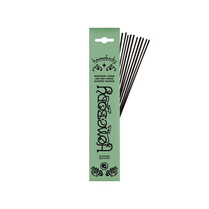 Homebody Rosemary, Cedar and May Chang Incense for wholesale by Gold St. Press