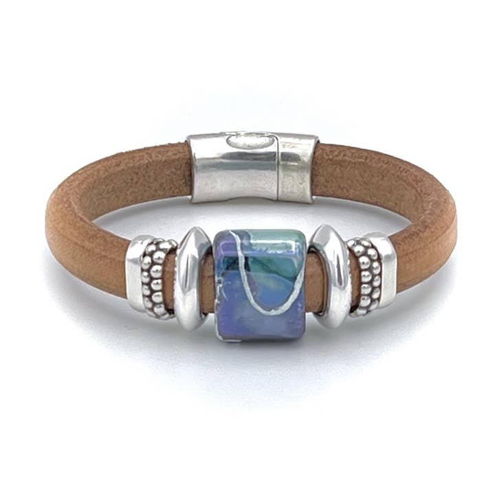 Bracelet LC Coastal pour la vente par Montana Leather Designs