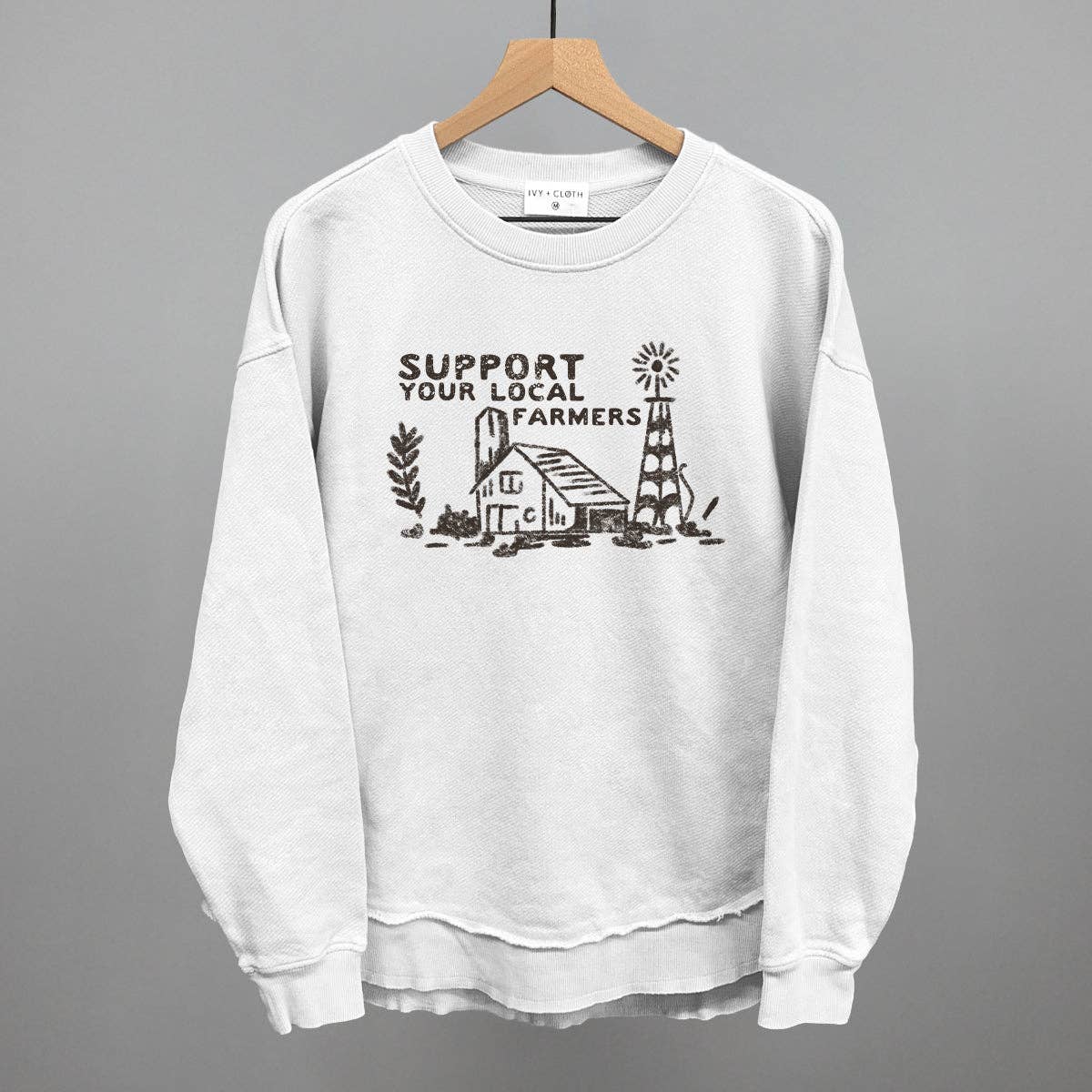Ivy + Cloth - Vente Sweat-shirt à imprimés – femme - Soutenez vos agriculteurs locaux Barn Doodle6