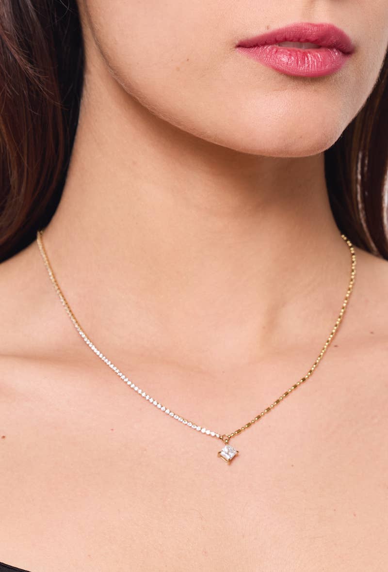 BYREN | ÉLINE L'ATELIER - Vente Colliers à pendentif - Colliers en acier inoxydable 224AQ863