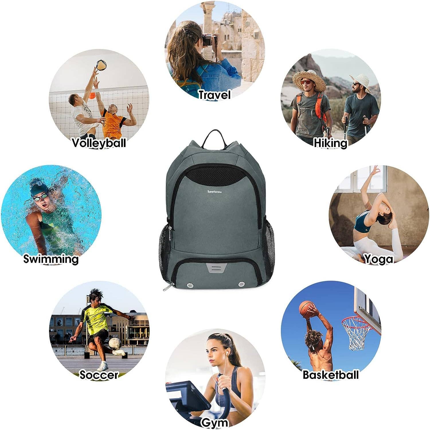 wandf - Wholesale Backpack - Unisex - Drawstring Backpack Soccer Basketball Backpack Gym Bag27