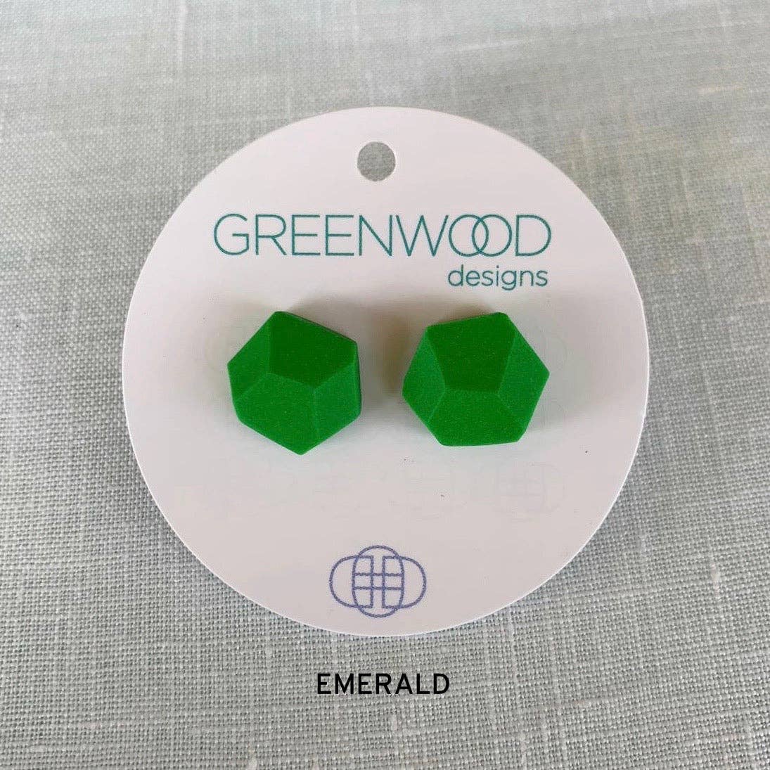 Greenwood Designs - Wholesale Stud/post earrings - Plain Rock Earrings22