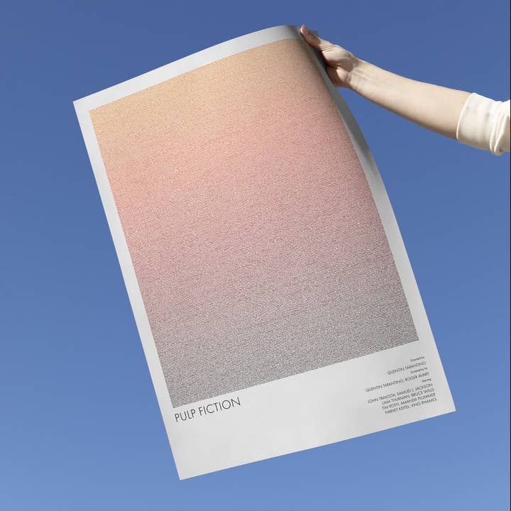 Fade Out Prints – wholesale Konsttryck – Pulp Fiction Filmaffisch Konsttryck med komplett5