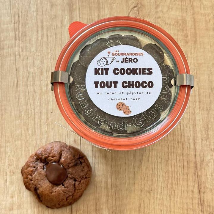 Les Gourmandises de Jéro - Vendita all'ingrosso Preparati per biscotti - Kit per la preparazione dei biscotti Tout Choco2