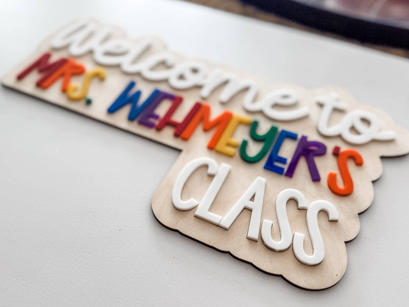 Lumber Revolution – wholesale Sign – Custom Classroom Welcome Sign – Personalized Teacher Door Sign2