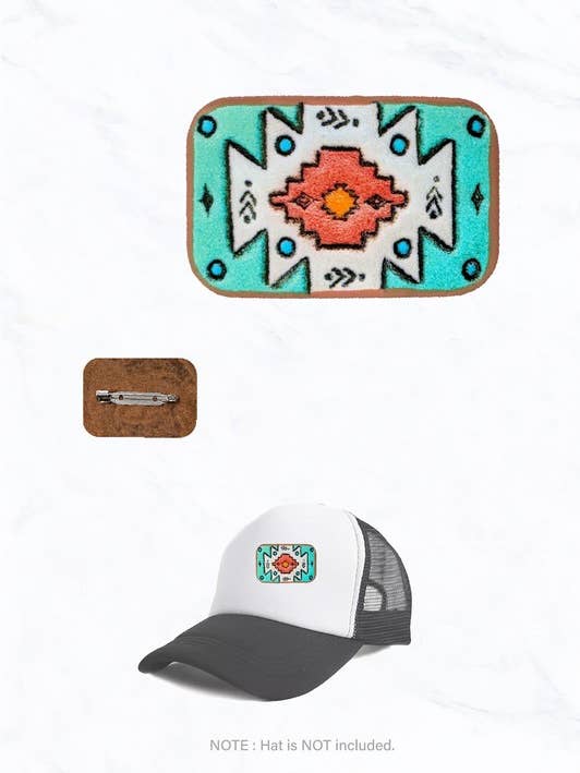 Southwest Pattern Hat Pin for wholesale by Suzie Q USA