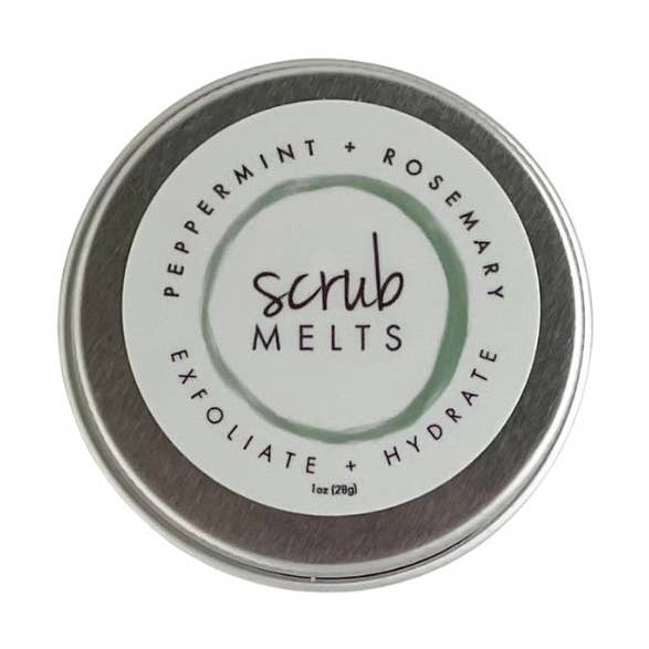 Pepermunt+rozemarijn enkel blikje voor wholesale door Scrub Melts