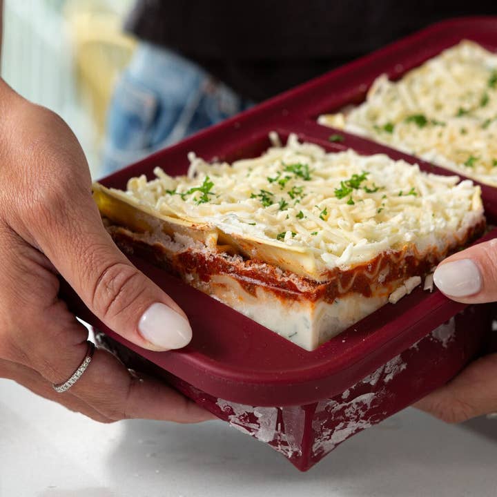 Souper Cubes - Vendita all'ingrosso Contenitori per alimenti - Vassoi per congelamento in silicone Souper Cubes - Confezione iniziale per la vendita al dettaglio1