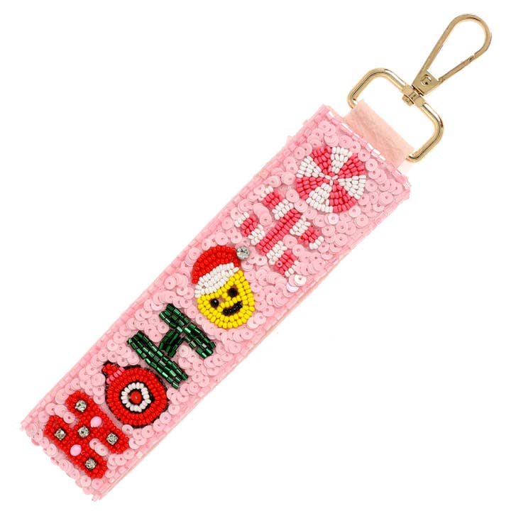 SP Sophia Collection - Wholesale Keychain - Unisex - Christmas Themed Jeweled Key Chain