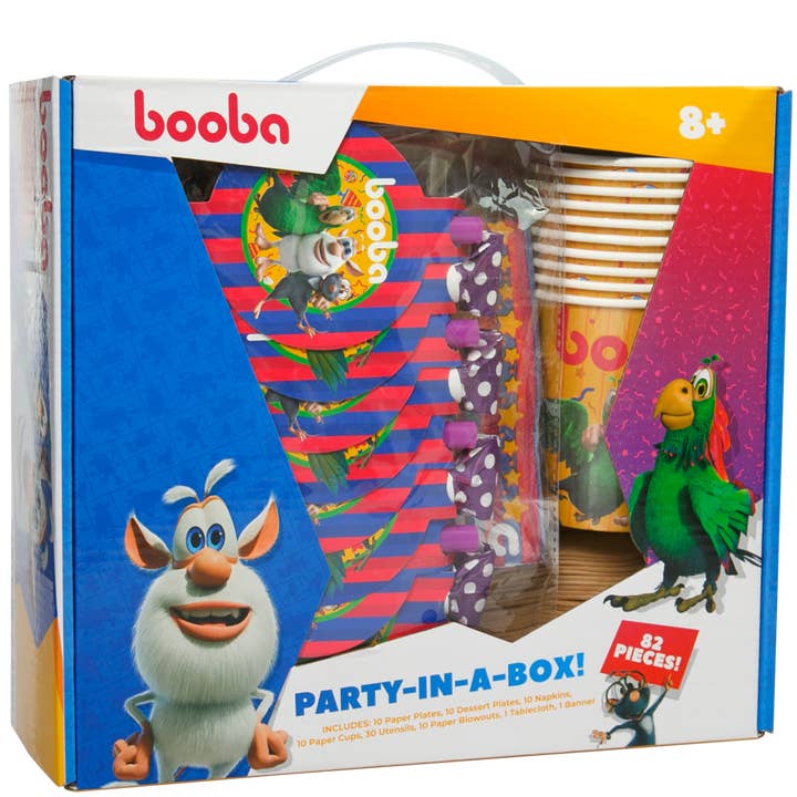 Mighty Mojo Toys - Wholesale Party sign/banner - Booba Party in a Box!
