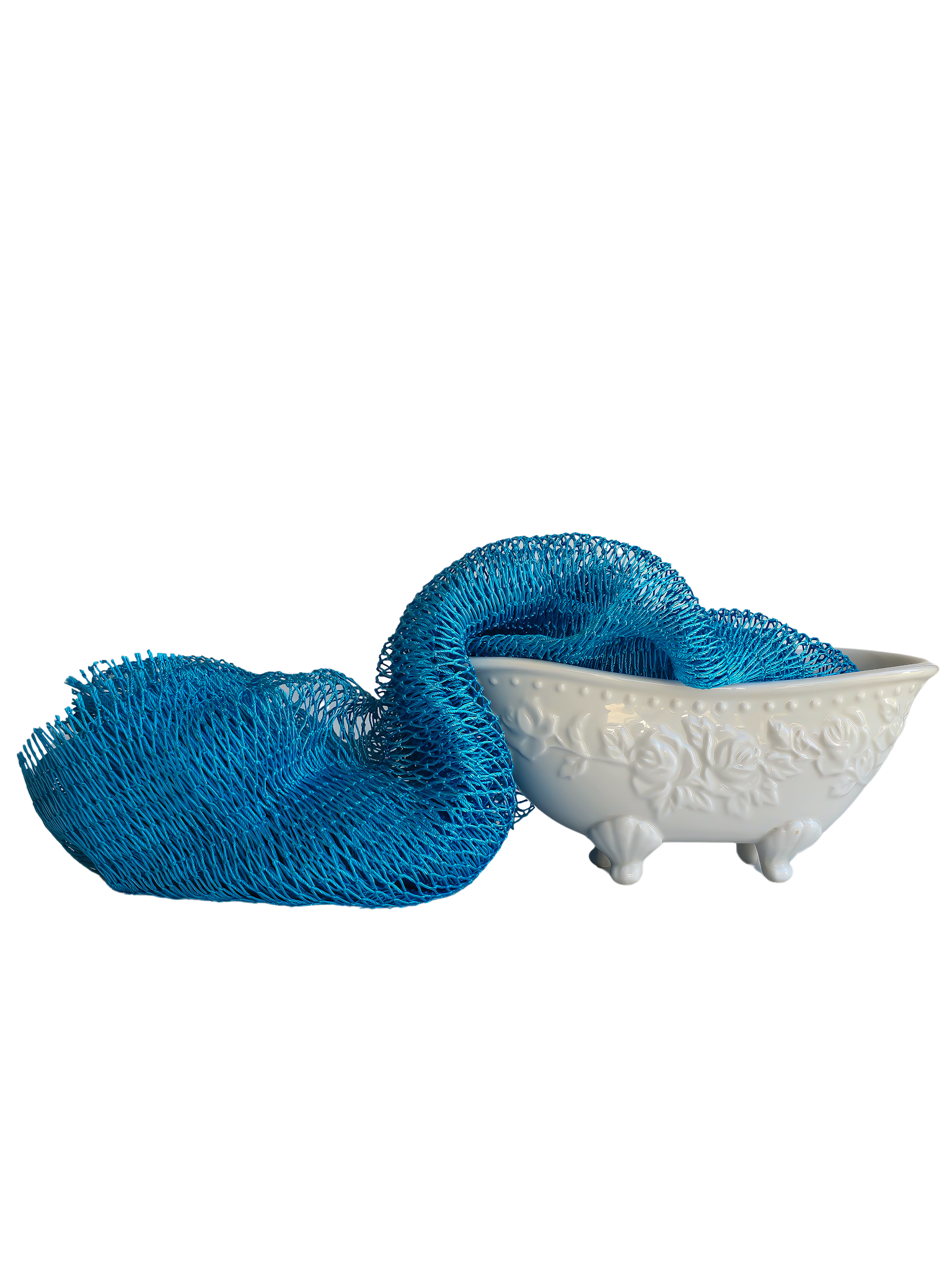 Herbs 'N Butters - Wholesale Bath Pouf/Sponge - African Exfoliating Net Bath Sponge 45"14