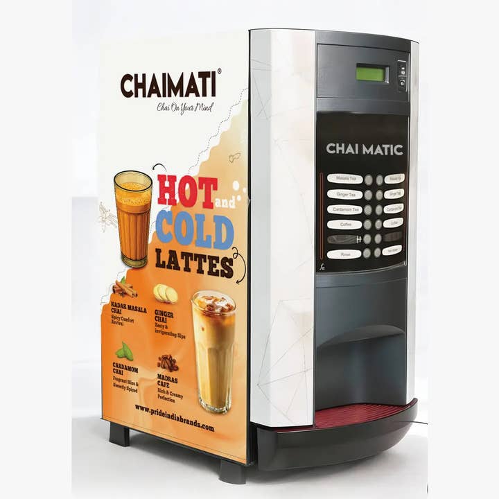Chaimatic Pro 4.0 Hot-Iced Commercial Latte Vending Machine for wholesale by PRIDE INDIA BRANDS