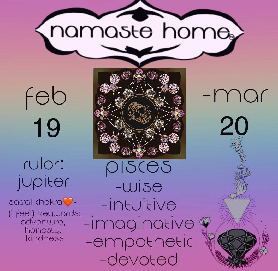 Namaste Home - Wholesale Aromatherapy Mist - Pisces Aromatherapy Spray, Energy Clear, Reiki Mist, Plant Powered, Natural Air Freshener by Namaste Home2