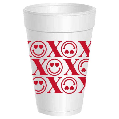 XOXO Smiley Wrap - 10 pack for wholesale by Sassy Cups