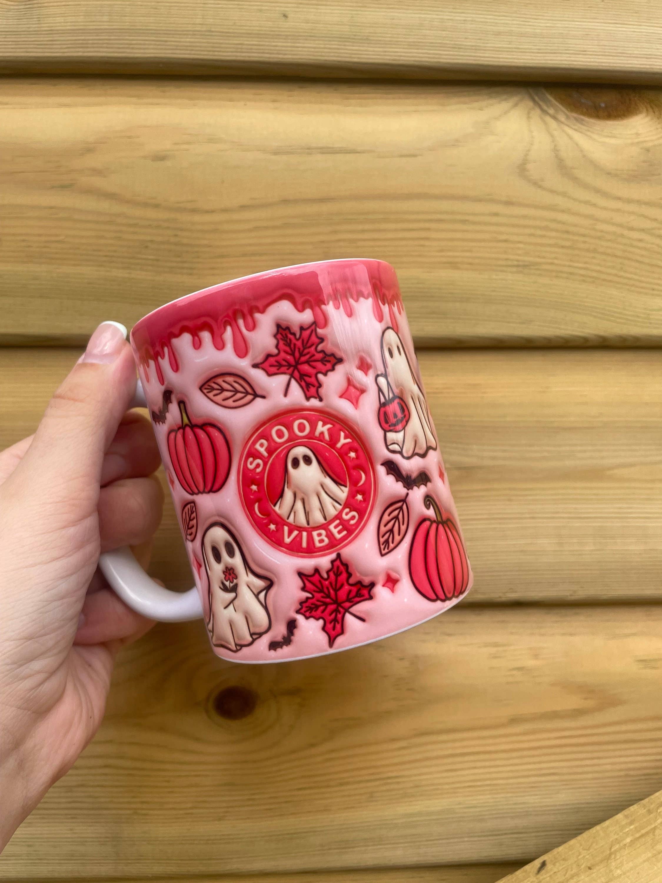 NVC Ecommerce LLC - Wholesale Coffee Mug - Halloween Mug, Halloween Hot Chocolate Mug, Halloween Gift3