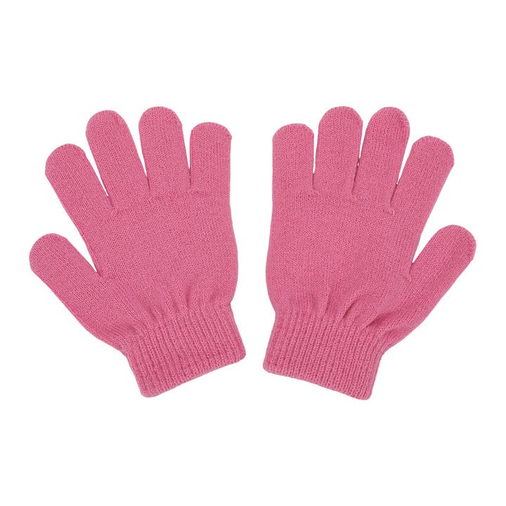 Bioworld Merchandising - Wholesale Beanie - Kids - Sonic the Hedgehog Pink Youth Beanie & Gloves Combo