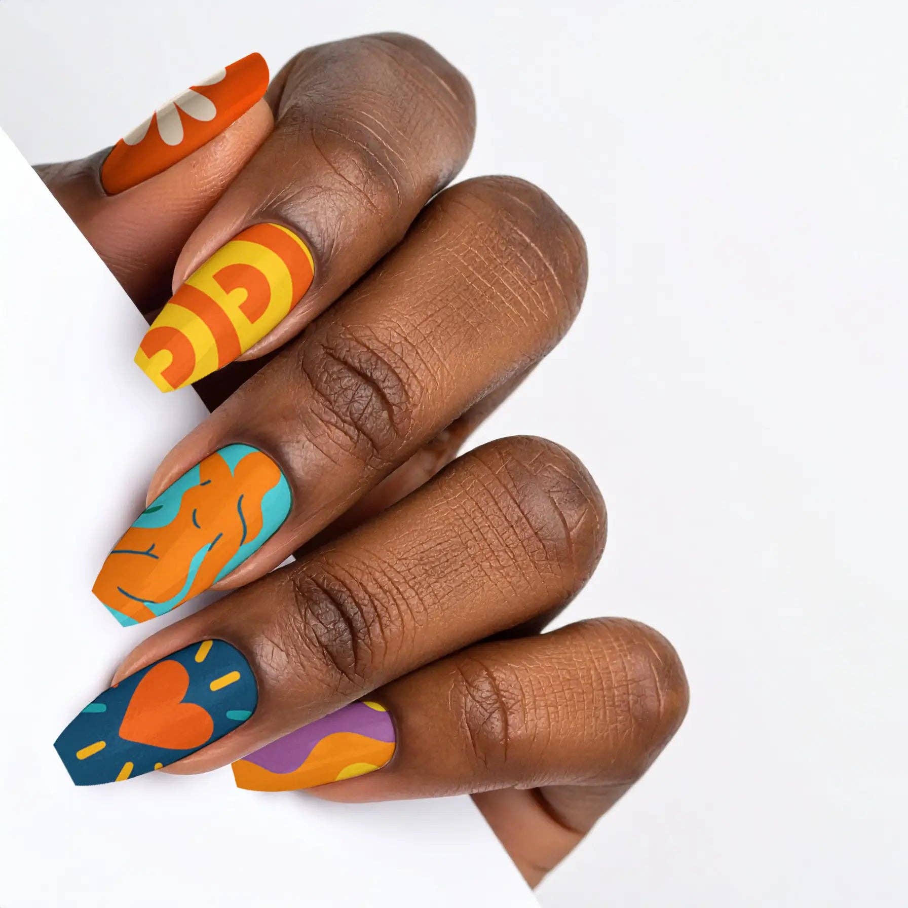 FYNE BODY - Wholesale Press-on/fake nails - Splat-tastic Canvas Creativity Press-On Nails33