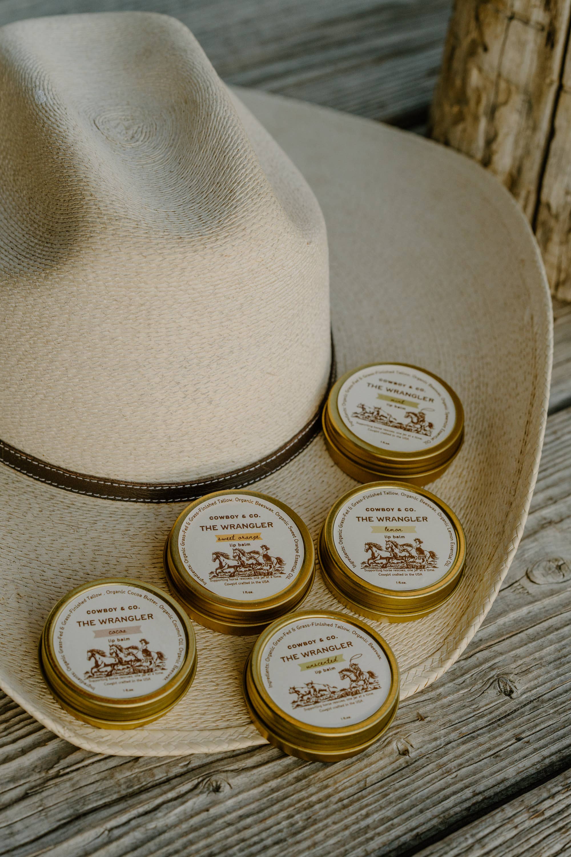 Cowboy & Co. – Großhandel Lippenbalsam – Talg-Lippenbalsame | Kakao, Orange, Minze, Zitrone, Duftfrei7