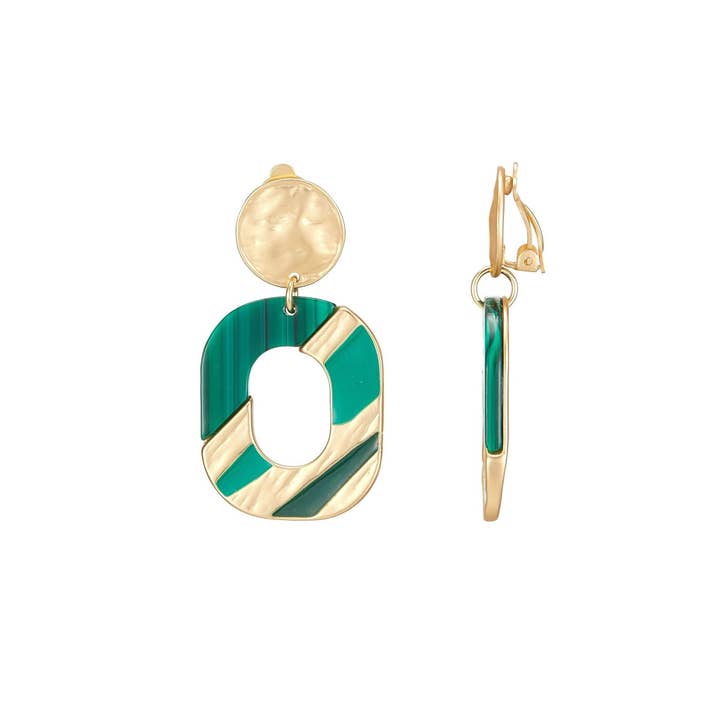 BELLE MISS - Wholesale Clip-On Earrings - Elisaveta clip earring