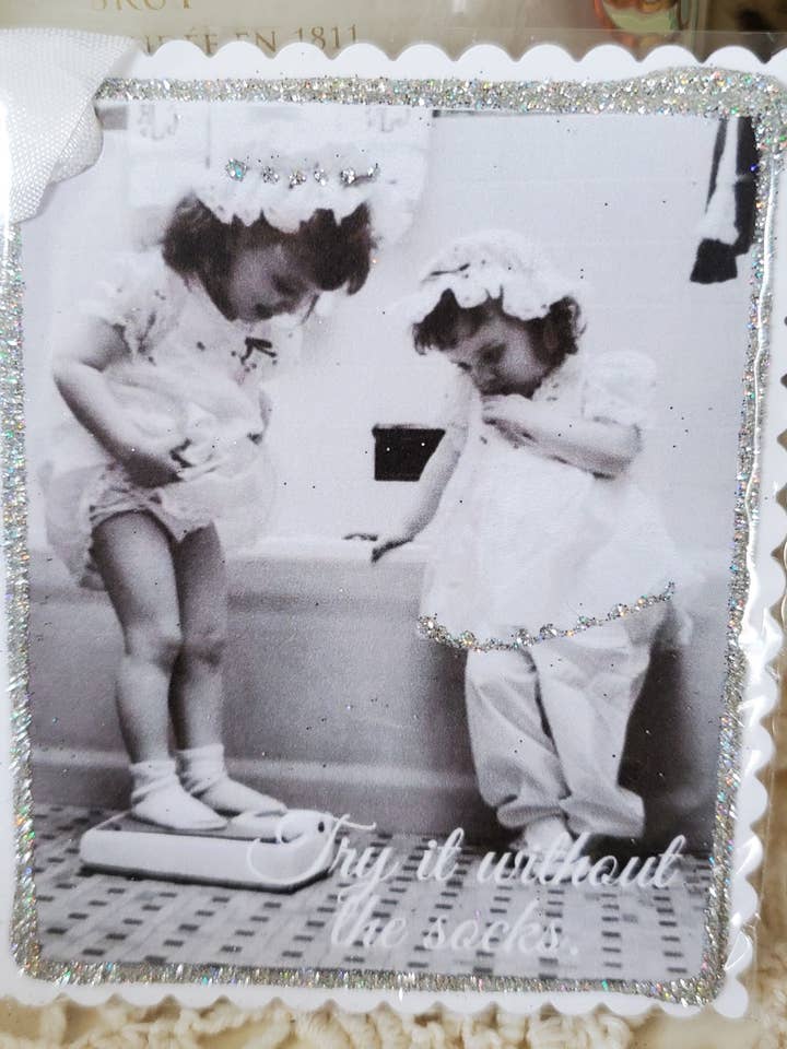 Etiqueta de regalo Try It Without The Socks para venta al por mayor de Little Heart Designs