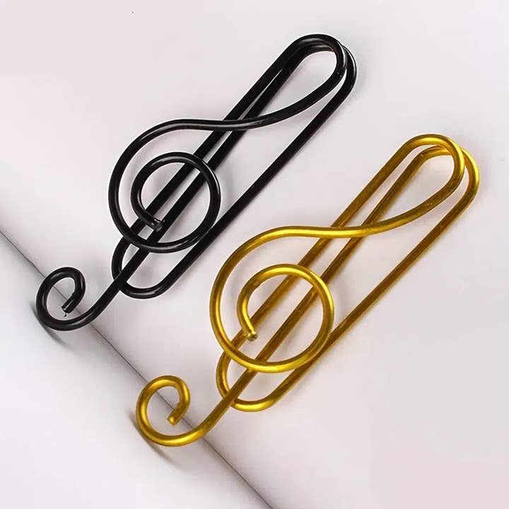 Magnifique Hearts - Wholesale Paperclip - Musical Notes Paper Clips, School Office Stationery Supplies7