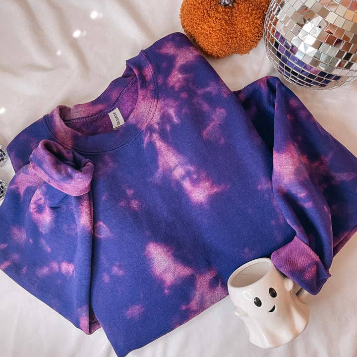 Apparel to Dye For - Wholesale Sweatshirt - Women's - Fall/Halloween Bleach Dye Sweatshirt Blanks COLLECTION