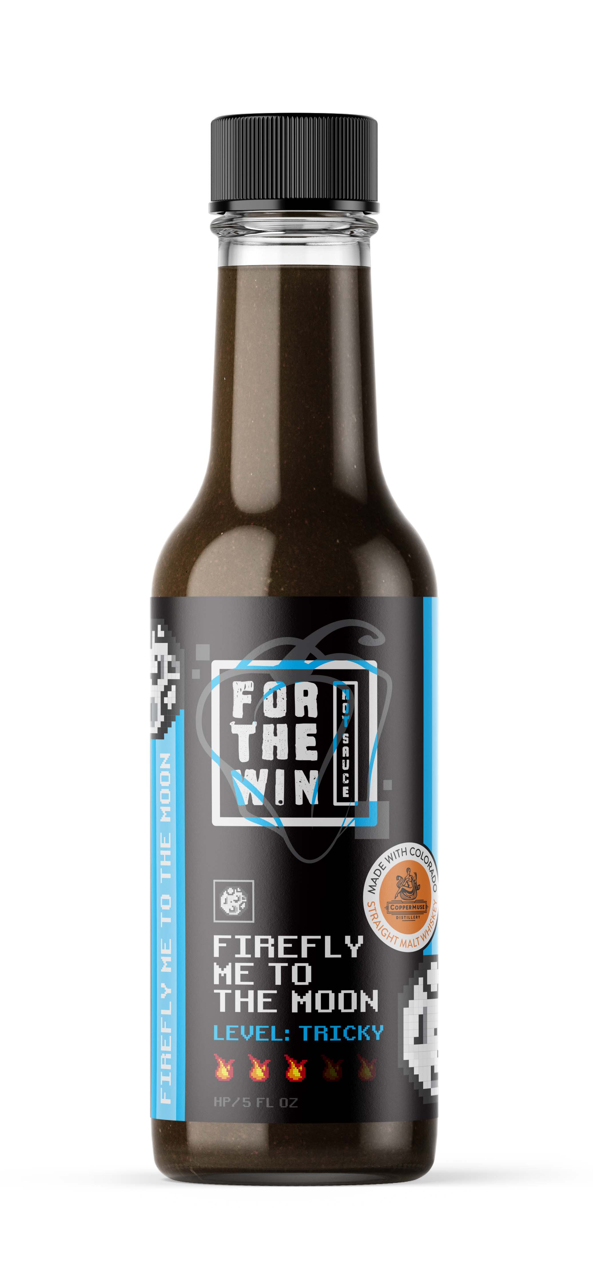 FTW Hot Sauce - Wholesale Hot Sauce - Firefly Me To The Moon Chipotle Maple Whiskey Hot Sauce1