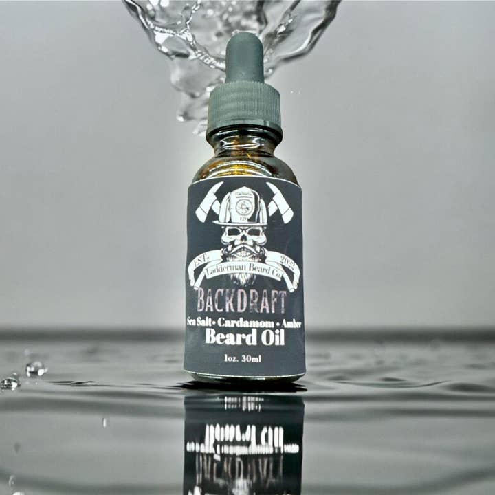 Backdraft baardolie voor wholesale door Ladderman Beard Co.