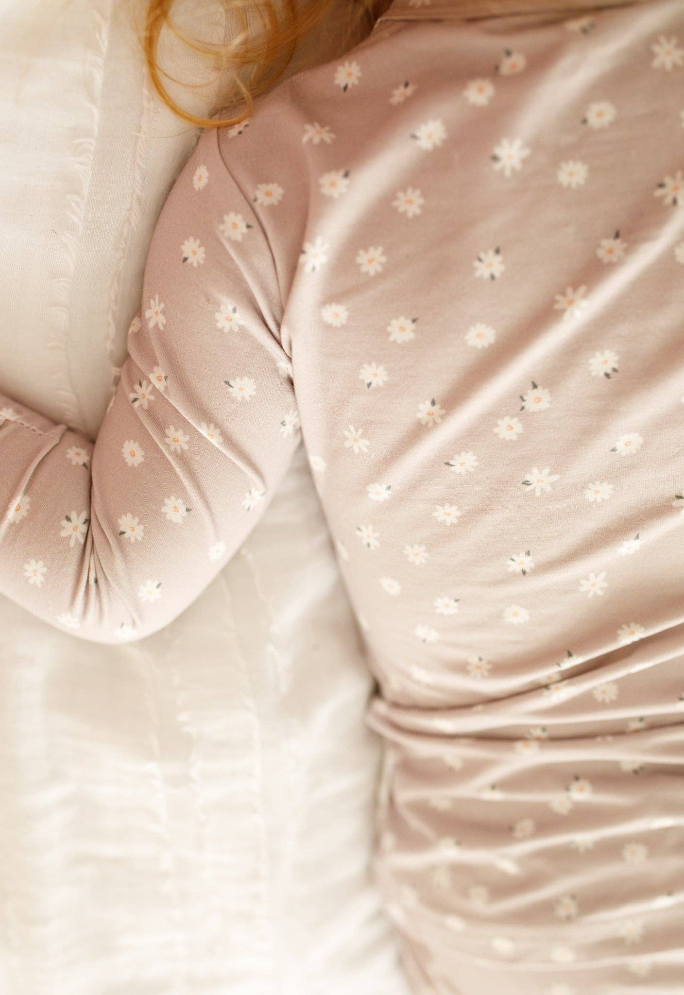 Little Joy Co. - Wholesale Sleepwear Set - Kids - Oopsie Daisy 2pc Henley Bamboo Pajamas - Sizes Newborn & Up!2