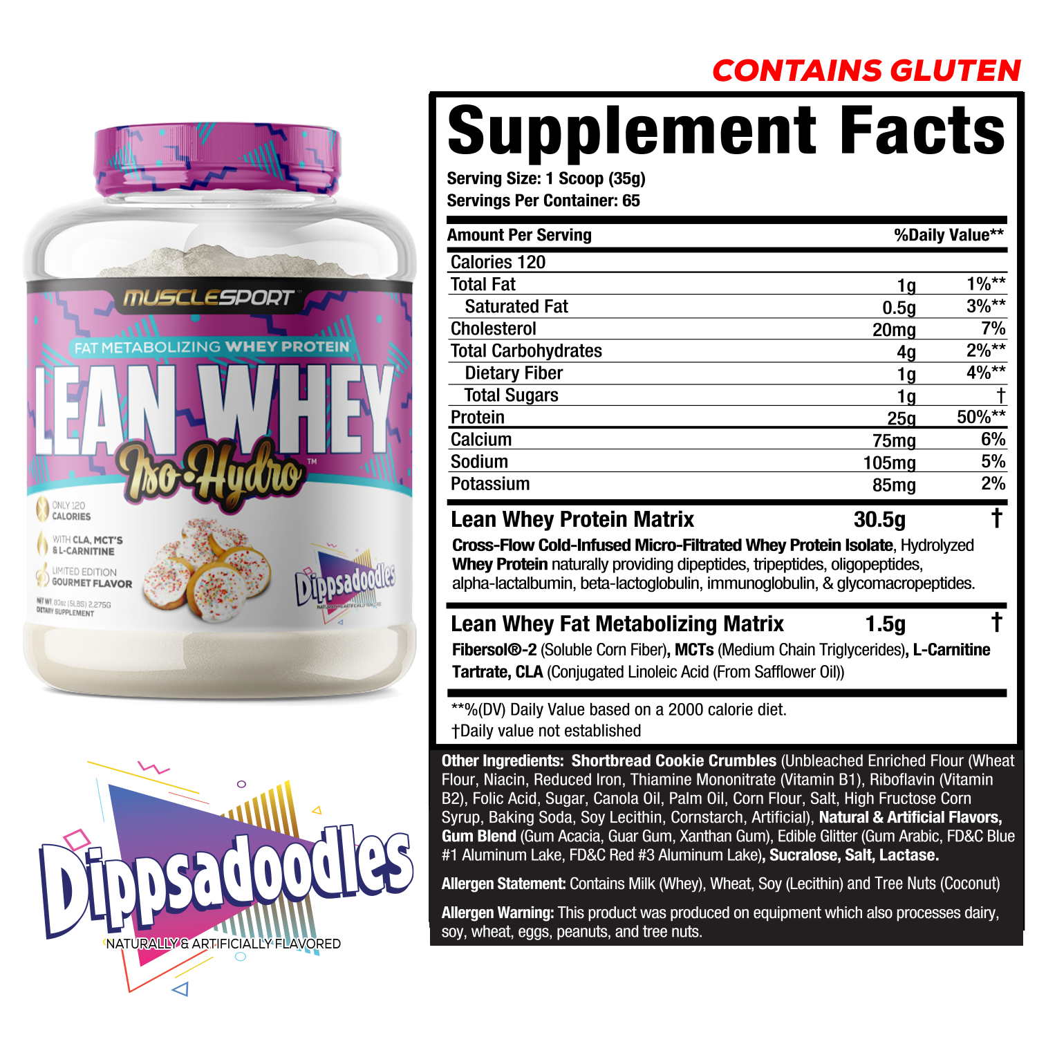 MuscleSport – Großhandel Protein-/Superfood-Pulver – Lean Whey® Iso Hydro Gourmet Protein - 5 Pfund13