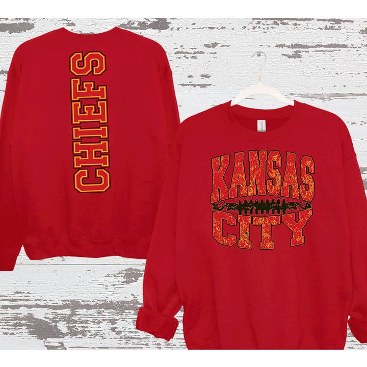 A Blessed Texas Mess Boutique - Wholesale T-Shirt (Graphic) - Unisex - Chiefs Kingdom Gear Your Ultimate Kansas City Shop