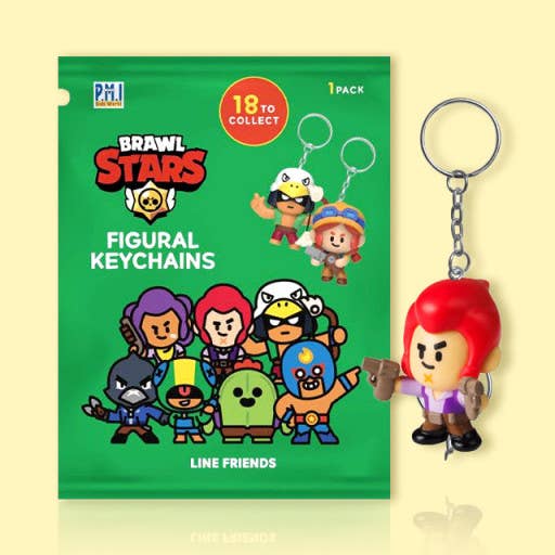 K-Wonderland - Wholesale Keychain - Unisex - Brawl Stars Random Figure Collectable key ring, Zipper charm5