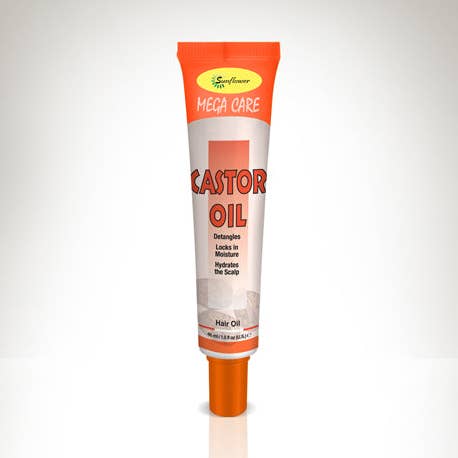 Difeel Castor Oil Mega Care Hair Oil 1.4 oz. for wholesale by Difeel