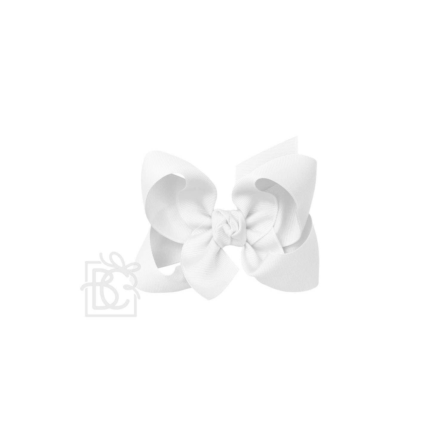 Beyond Creations, LLC - Wholesale Hair Bow - Kids - SIGNATURE GROSGRAIN BOW ON CLIP682