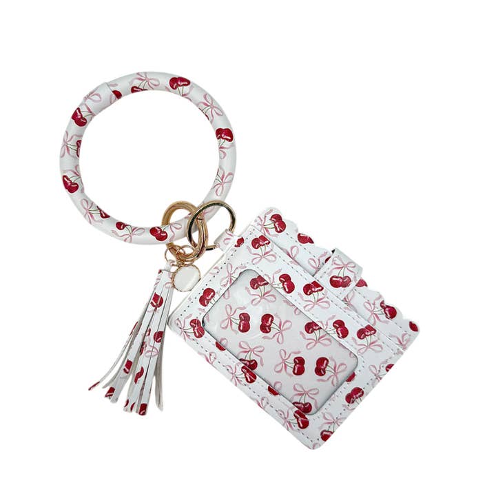 Girlie Girl Originals - Wholesale Wristlet - CL-7848 WRISTLET ID WALLET Cherry1