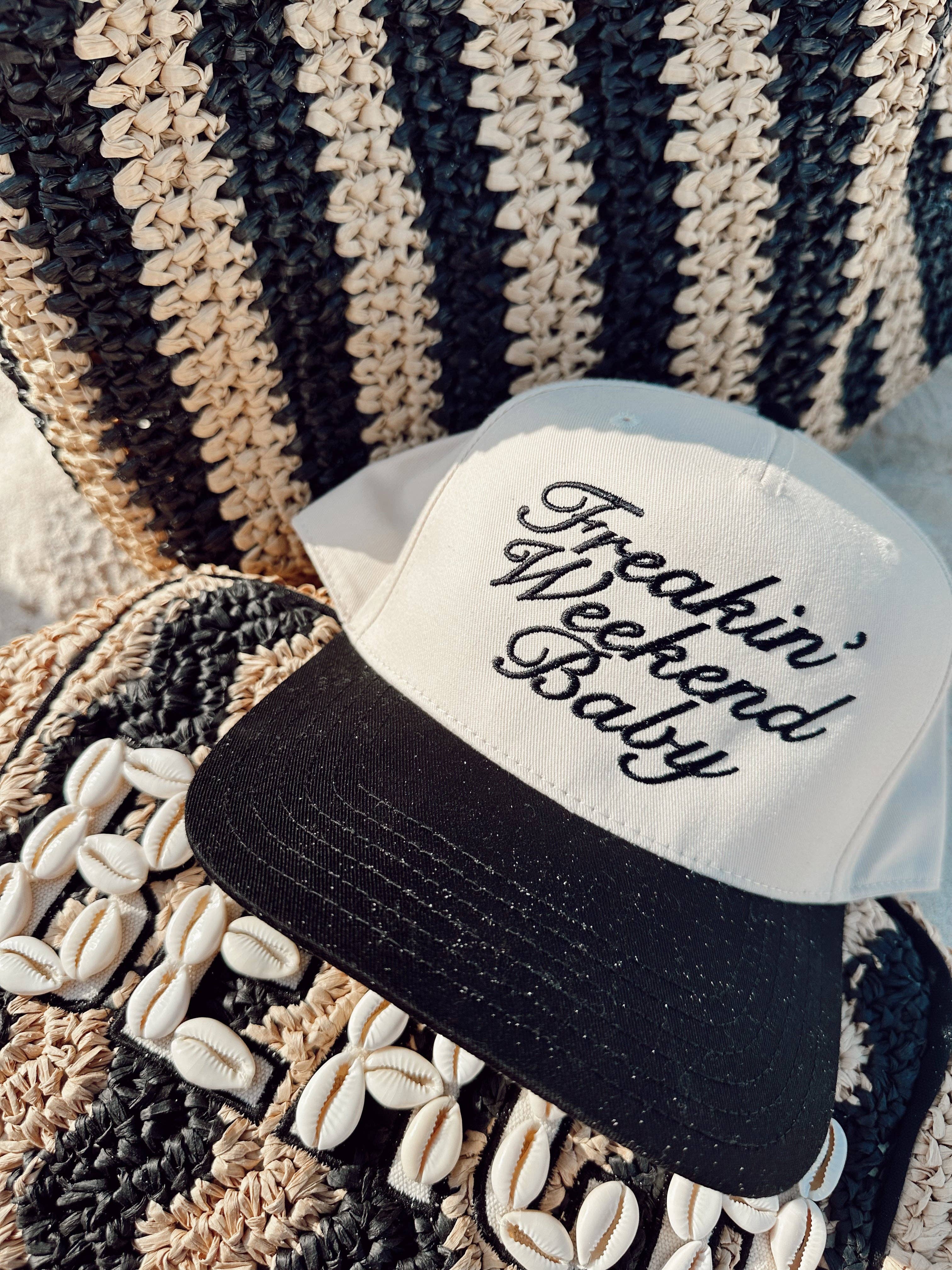 KENZKUSTOMZ - Wholesale Trucker Hat - Women's - Freakin' Weekend Baby - Vintage Trucker Hat9