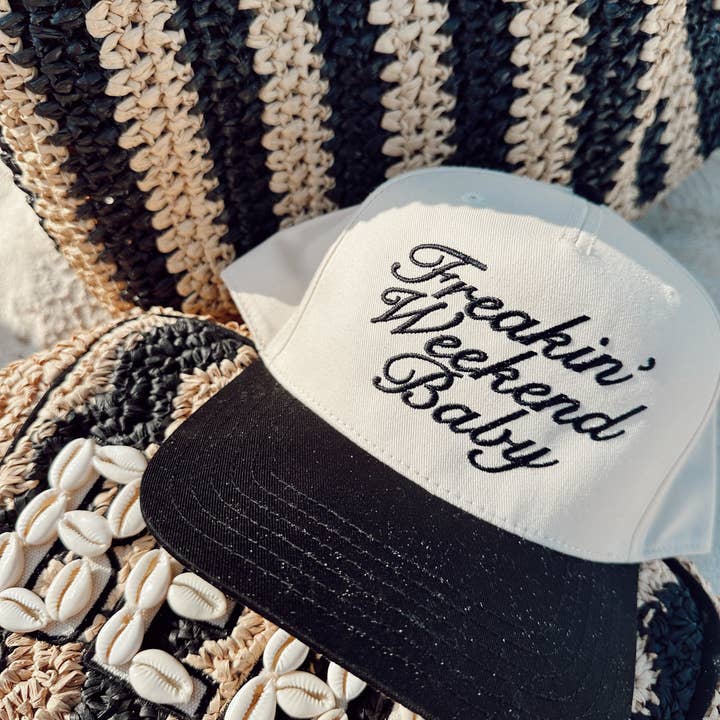 KENZKUSTOMZ - Wholesale Trucker Hat - Women's - Freakin' Weekend Baby - Vintage Trucker Hat9