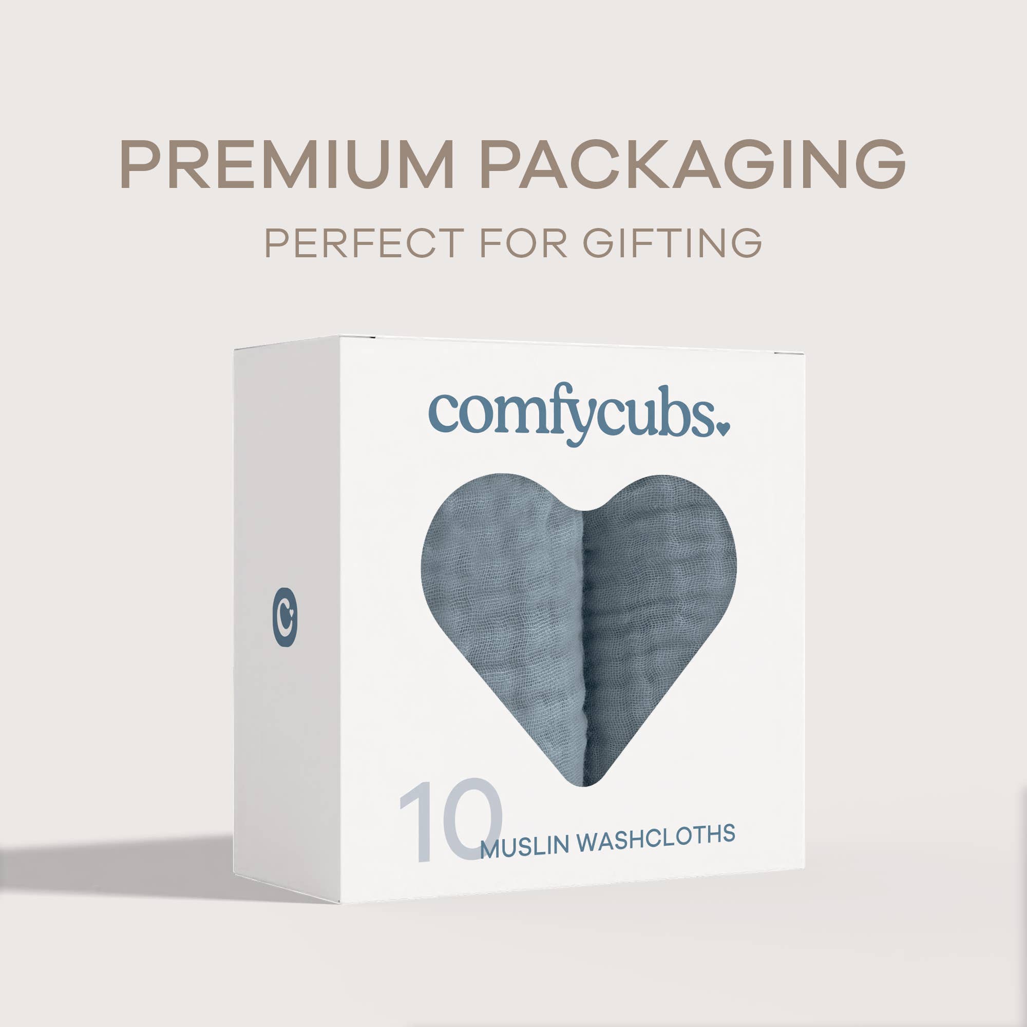 Comfy Cubs – wholesale Wash cloth – Child & baby – Muslin Baby Washcloths, Soft 10"x10" Cotton by Comfy Cubs70